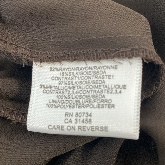 BCBG Maxazria Boho Tiered Skirt Small - Picture 8 of 9